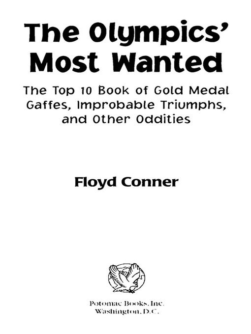 Title details for The Olympic's Most Wanted™ by Floyd Conner - Available